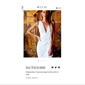 Just BEE Queen Bali Tulum Dress, NWT